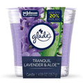 Glade Candle Tranquil Lavender & Aloe - 4.08oz/6pk