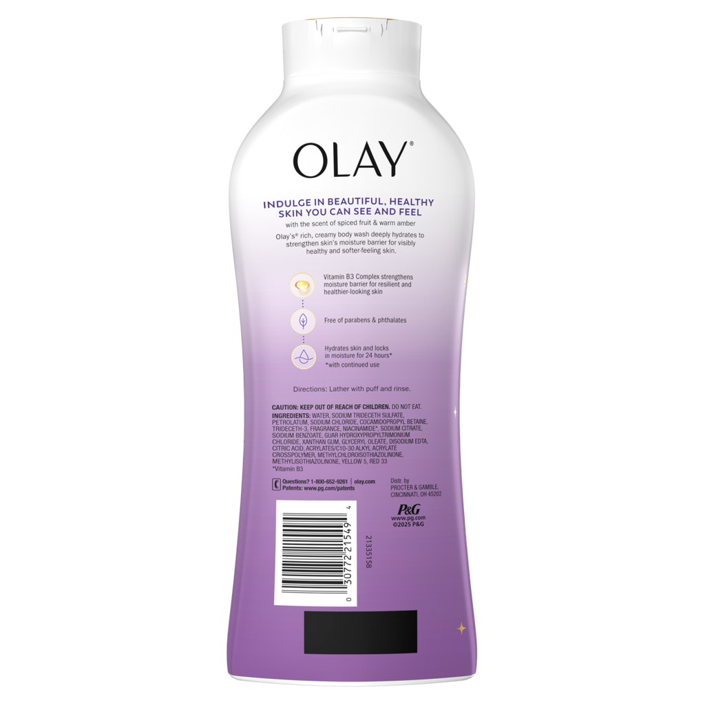 Olay Limited Edition Moisturizing Body Wash Visions of Sugarplums Hydrating Body Wash - 22oz/4pk