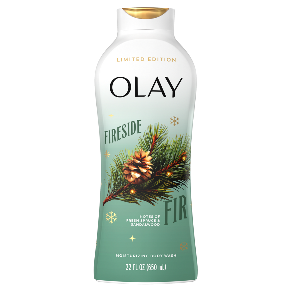 Olay Limited Edition Moisturizing Body Wash Fireside Fir Hydrating Body Wash - 22oz/4pk