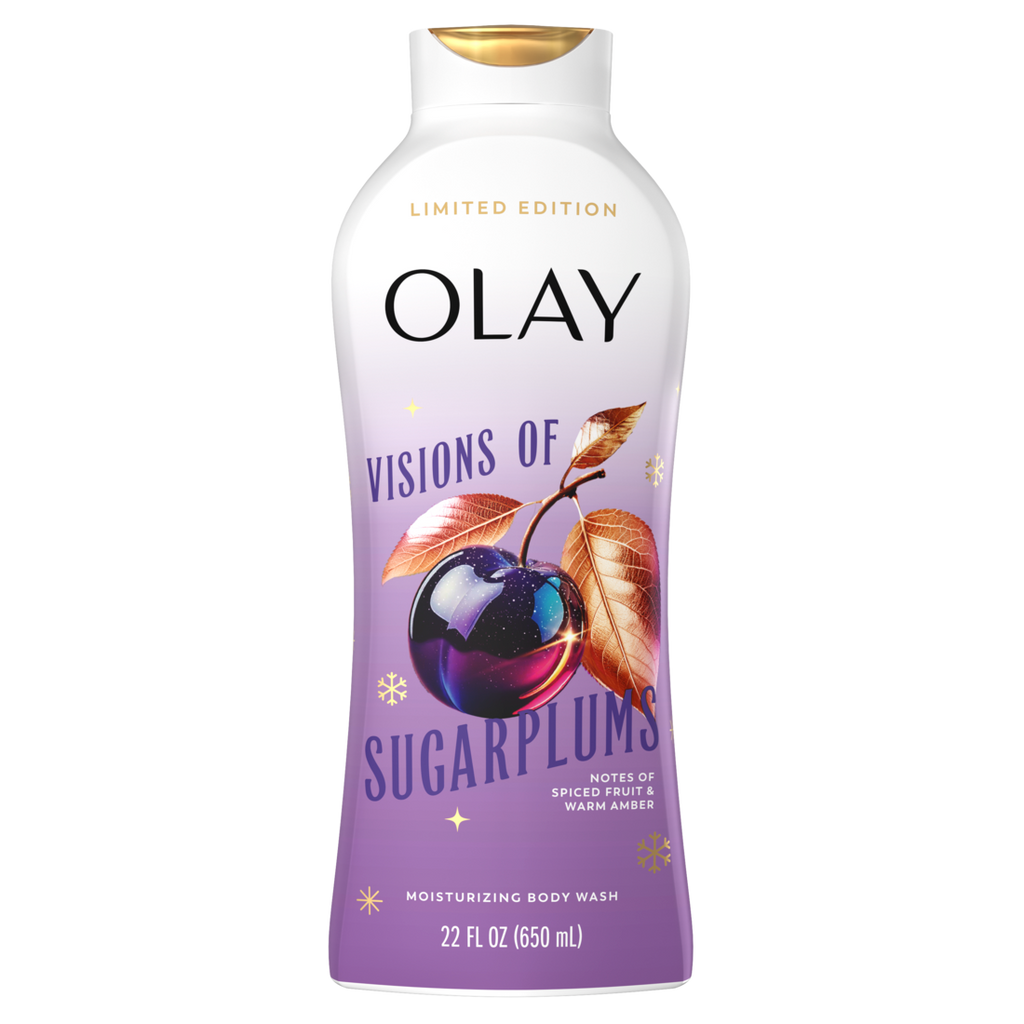 Olay Limited Edition Moisturizing Body Wash Visions of Sugarplums Hydrating Body Wash - 22oz/4pk
