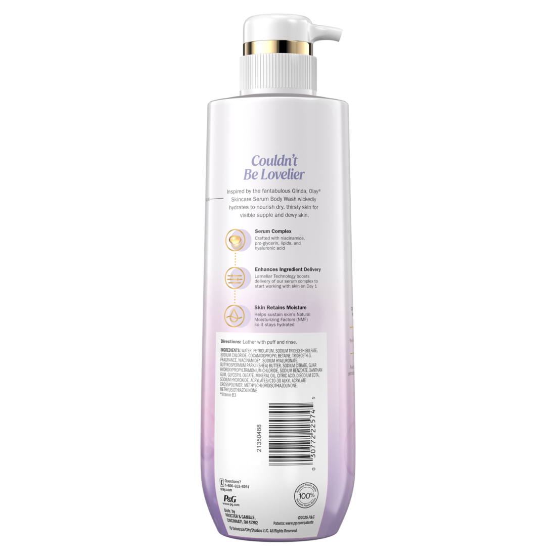 Olay Limited Edition Serum Body Wash Couldnt Be Lovelier Glindas Edition Hydrating Body Wash - 20oz/4pk