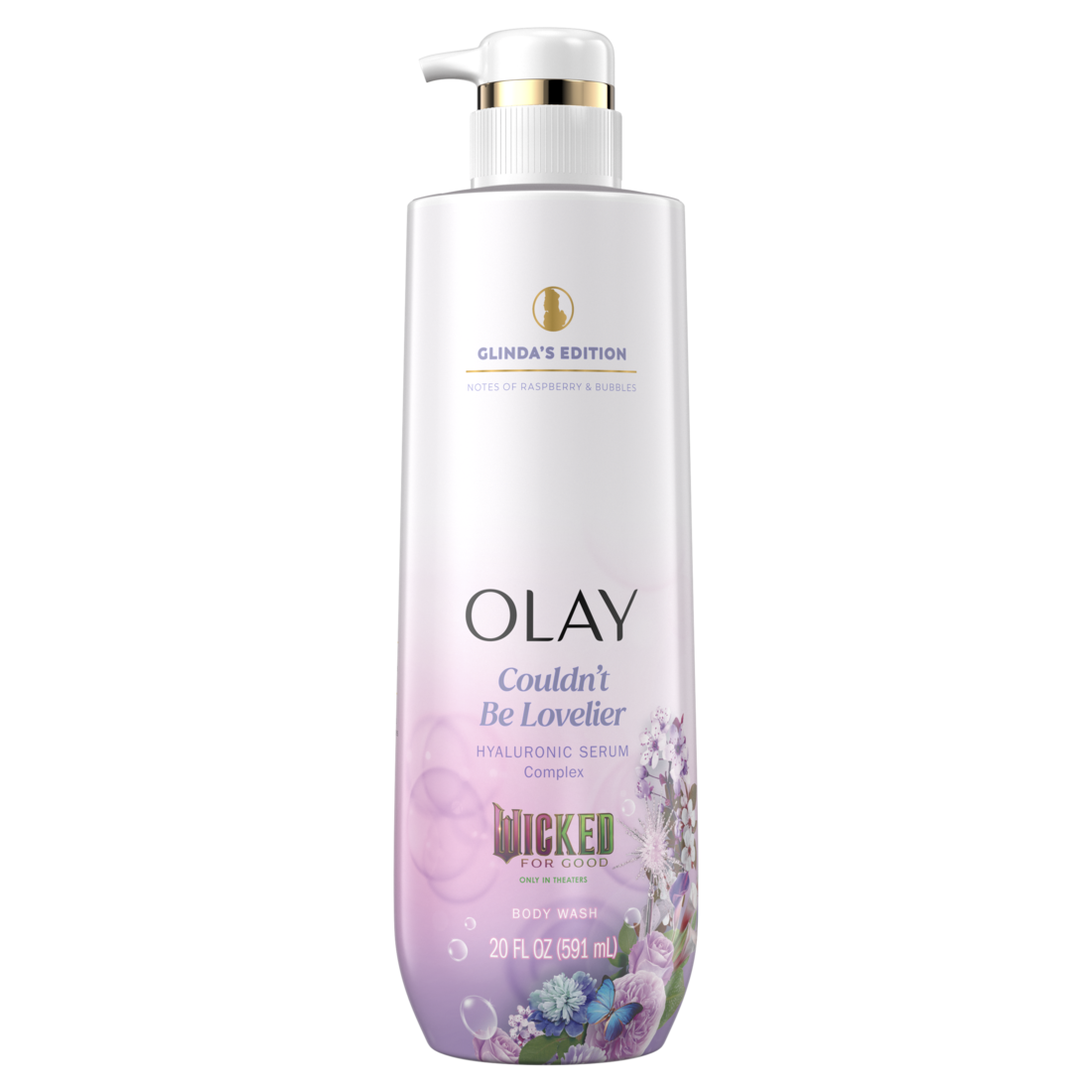 Olay Limited Edition Serum Body Wash Couldnt Be Lovelier Glindas Edition Hydrating Body Wash - 20oz/4pk