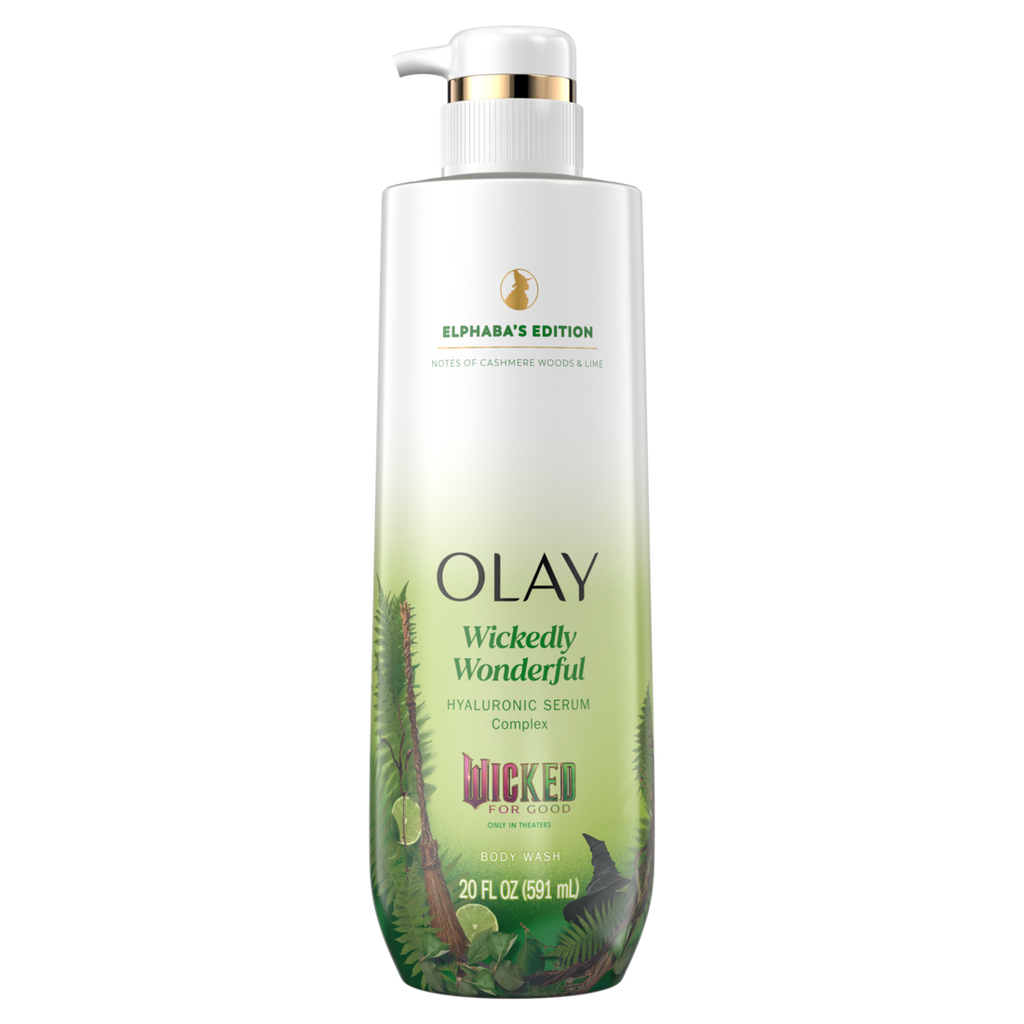 Olay Limited Edition Serum Body Wash Wickedly Wonderful Elphabas Edition Hydrating Body Wash - 20oz/4pk