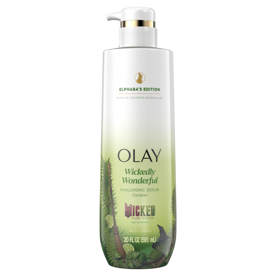 Olay Limited Edition Serum Body Wash Wickedly Wonderful Elphabas Edition Hydrating Body Wash - 20oz/4pk