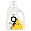 9 Elements Liquid Laundry Detergent Citrus Scent Vinegar Powered - 65oz/4pk
