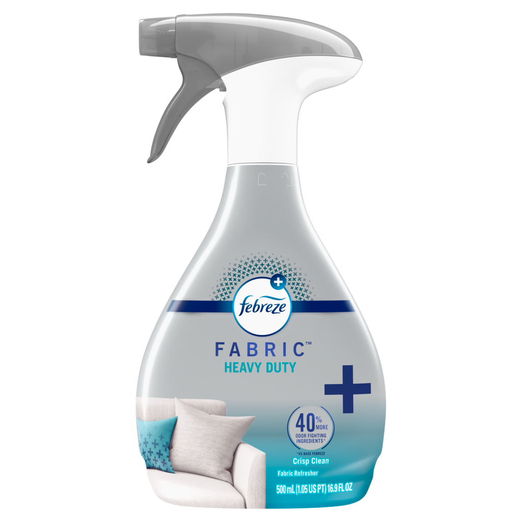 Febreze Odor-Fighting Fabric Refresher Heavy Duty Crisp Clean - 16.9oz/6pk
