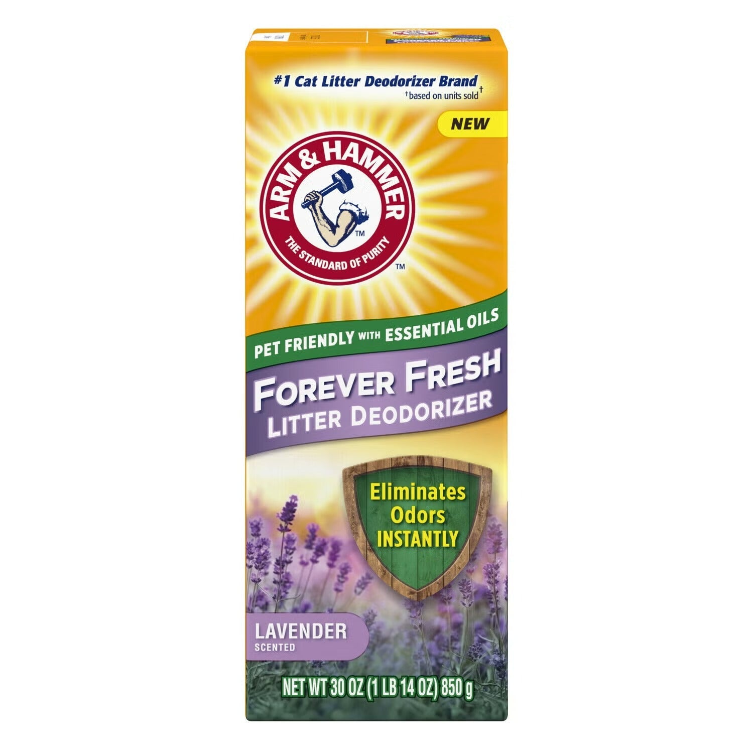 Arm & Hammer Odor Control Forever Fresh Cat Litter Deodorizer - 30oz/6pk
