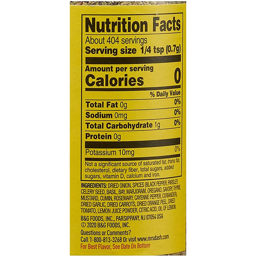Mrs. Dash Original Seasoning - 10oz/1PK