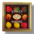 Bergen Marzipan Assorted Fruit Shapes Total 4oz - 9ct/48pk