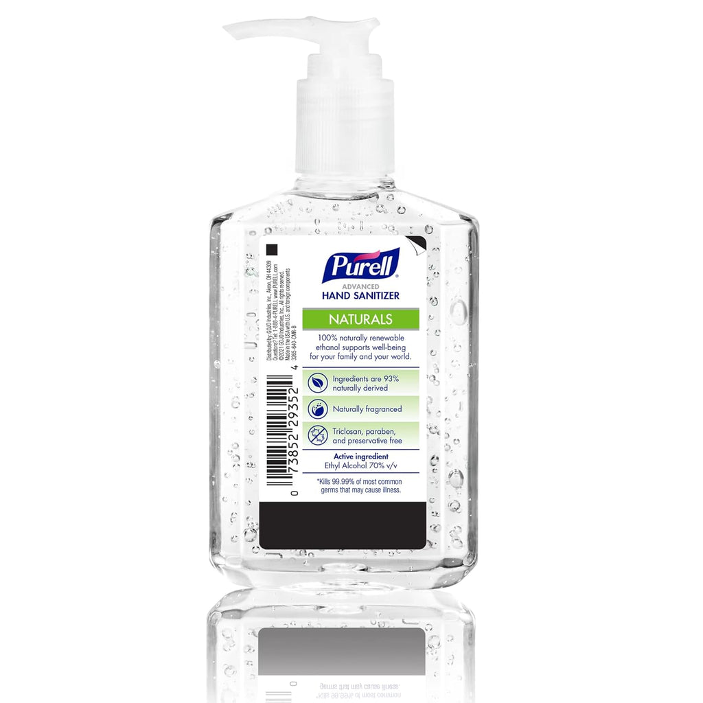 Purell Advanced Hand Sanitizer with Essential Oils and Skin Conditioners - 6.5oz/12pk