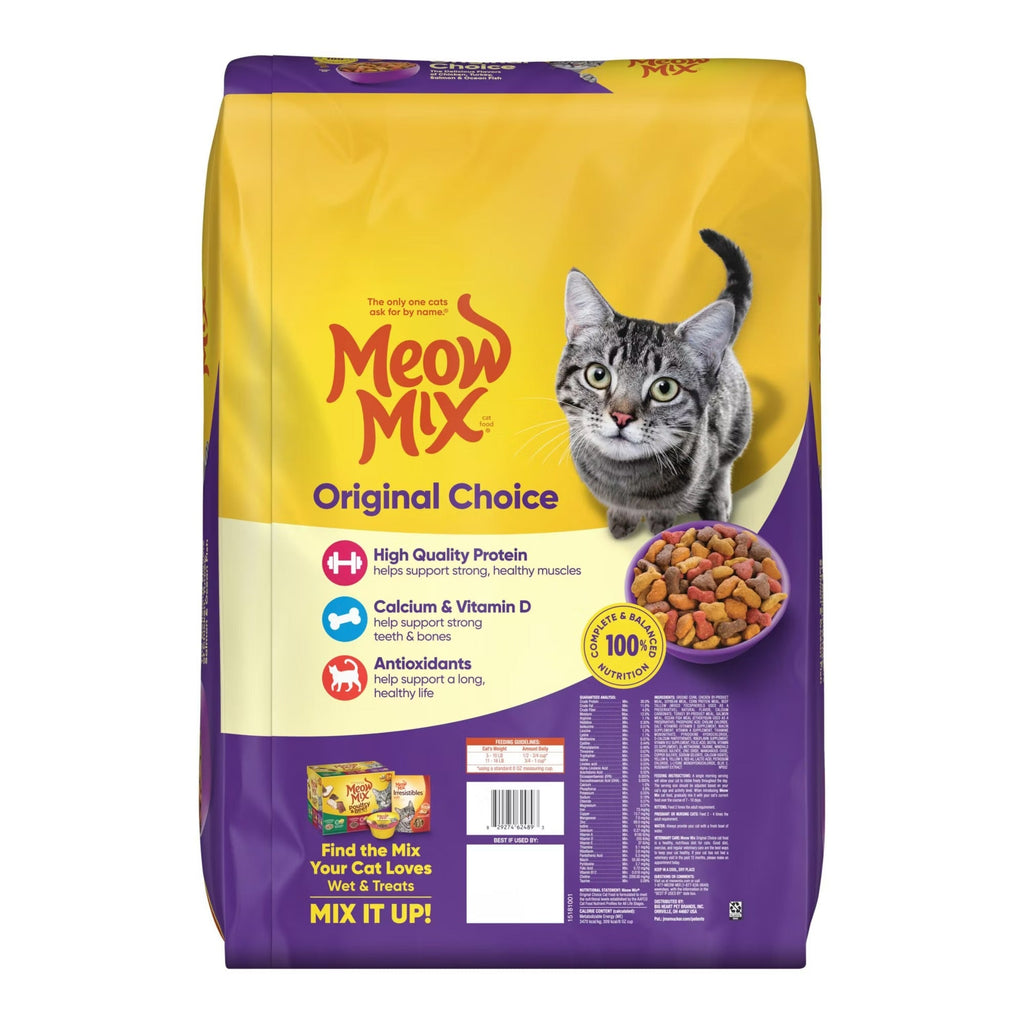 Meow Mix Original Choice Dry Cat Food - 24 lbs/1pk