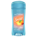 Secret Fresh Clear Gel Antiperspirant And Deodorant For Women Sweet Nectarine Scent - 2.6oz/12pk