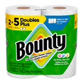 Bounty Paper Towels Select-A-Size White 2 Double Plus Rolls 103 Sheets Per Roll - 2ct/6pk