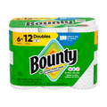Bounty Paper Towels Select-A-Size White 6 Double Rolls 82 Sheets Per Roll - 6ct/1pk