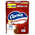 Charmin Toilet Paper Ultra Strong 30 Mega Rolls 2-Ply Bath Tissue 220 Sheets Per Roll - 30ct/1pk