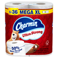 Charmin Toilet Paper Ultra Strong 6 Mega XL Rolls 2-Ply Bath Tissue 330 Sheets Per Roll - 6ct/3pk