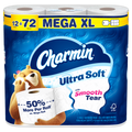 Charmin Ultra Soft Toilet Paper Mega XL Rolls - (12x336)ct/4pk