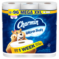 Charmin Ultra Soft Toilet Paper Mega XXL Rolls - (12x440)ct/2pk