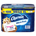 Charmin Ultra Soft Toilet Paper Mega XL Rolls 336 sheets per roll - 18ct/1pk