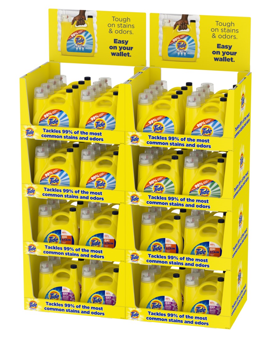 Tide Simply Display 105oz - 117oz HDRP - 56pk