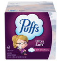Puffs Ultra Soft Facial Tissues 1 Cube 48 Facial Tissues Per Box - 48ct/24pk