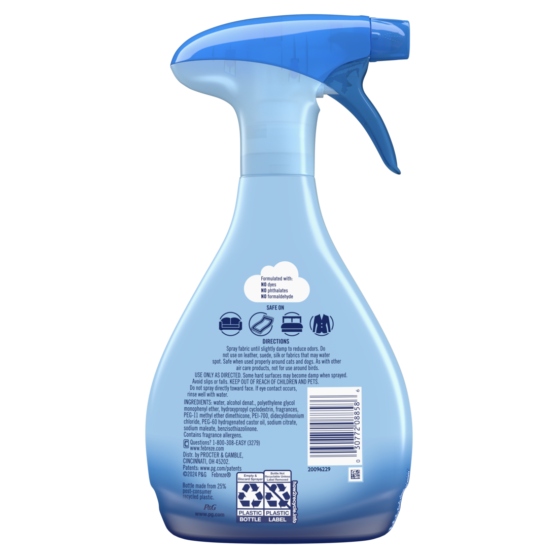 Febreze Extra Strength Fabric Refresher Original Scent - 14.8oz/6pk