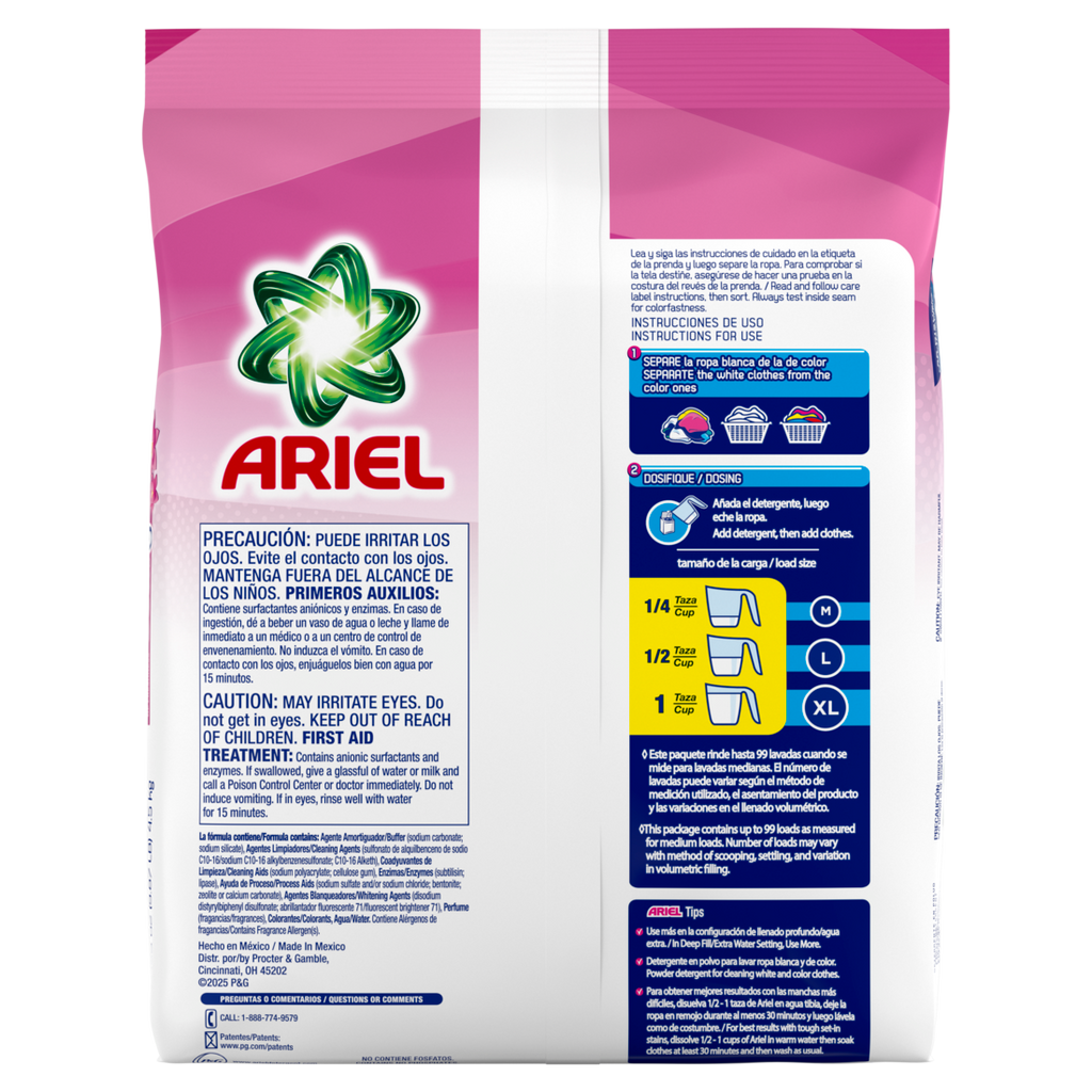 Ariel With A Touch Of Downy Freshness Powder Laundry Detergent 4.5kg 99 Loads - 158oz/2pk