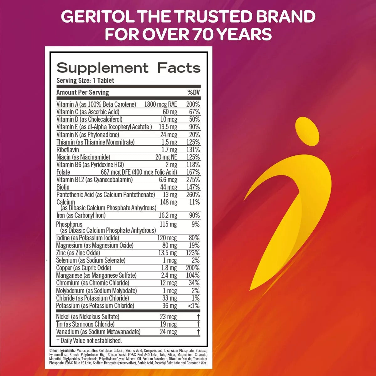 Geritol Complete Tablets - 100ct/3pk
