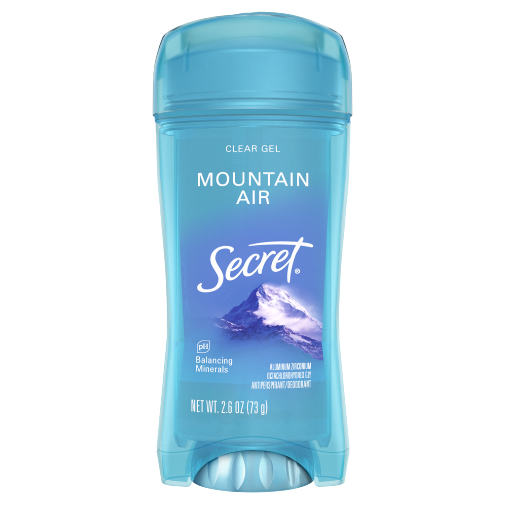 Secret Fresh Clear Gel Antiperspirant & Deodorant For Women Mountain Air - 2.6oz/12pk