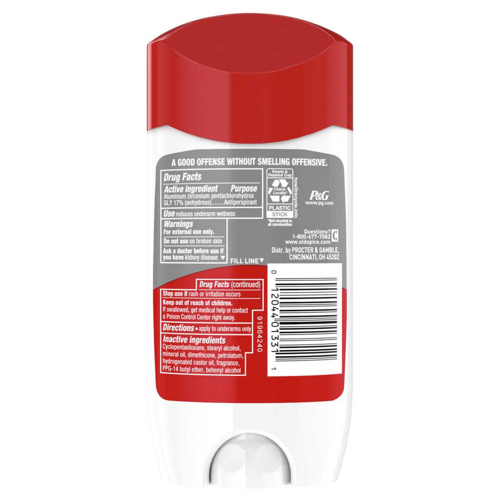 Old Spice High Endurance Anti-Perspirant Deodorant For Men Game Day - 3.0oz/12pk