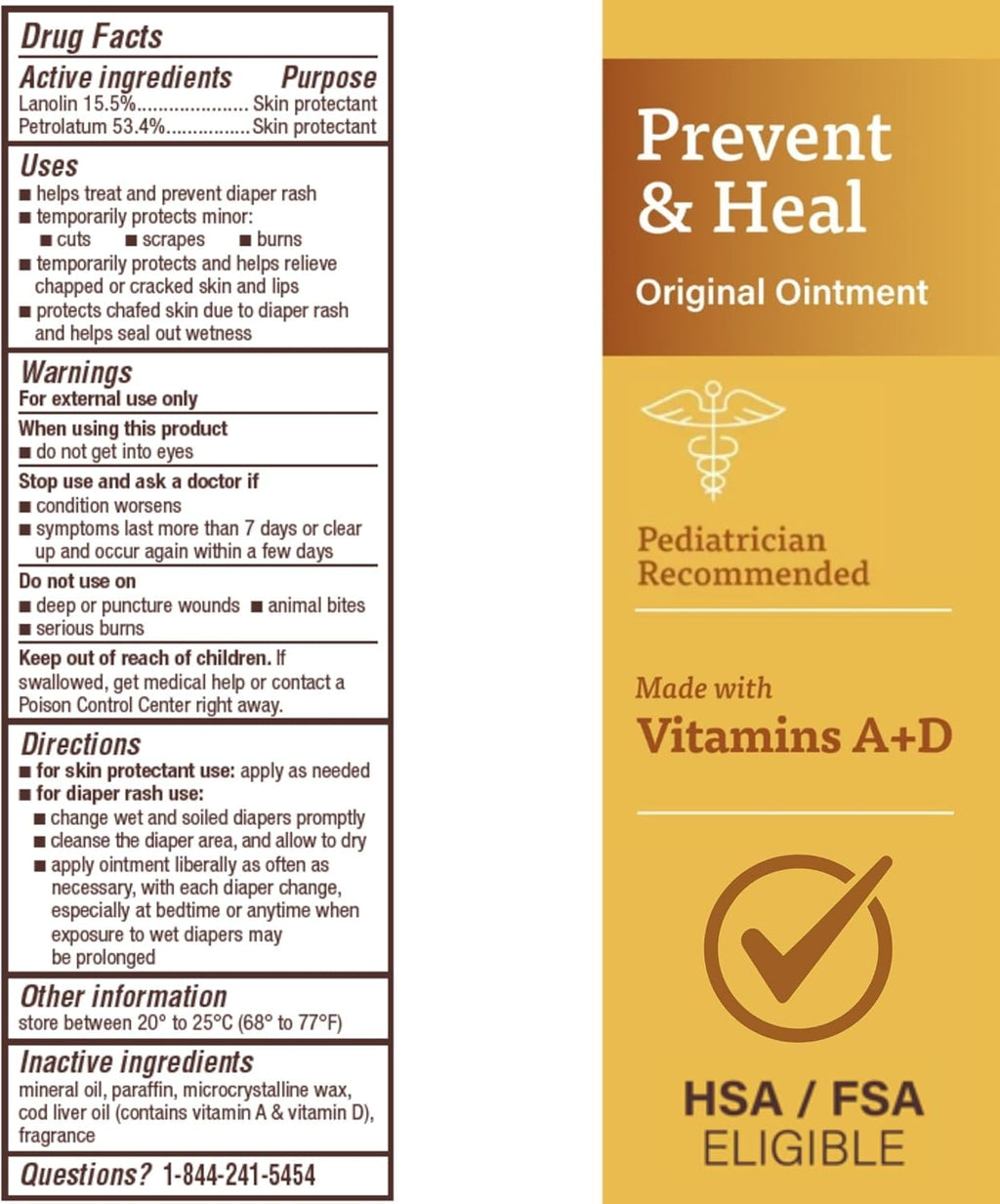 A+D Original Ointment - 1.5oz/36pk
