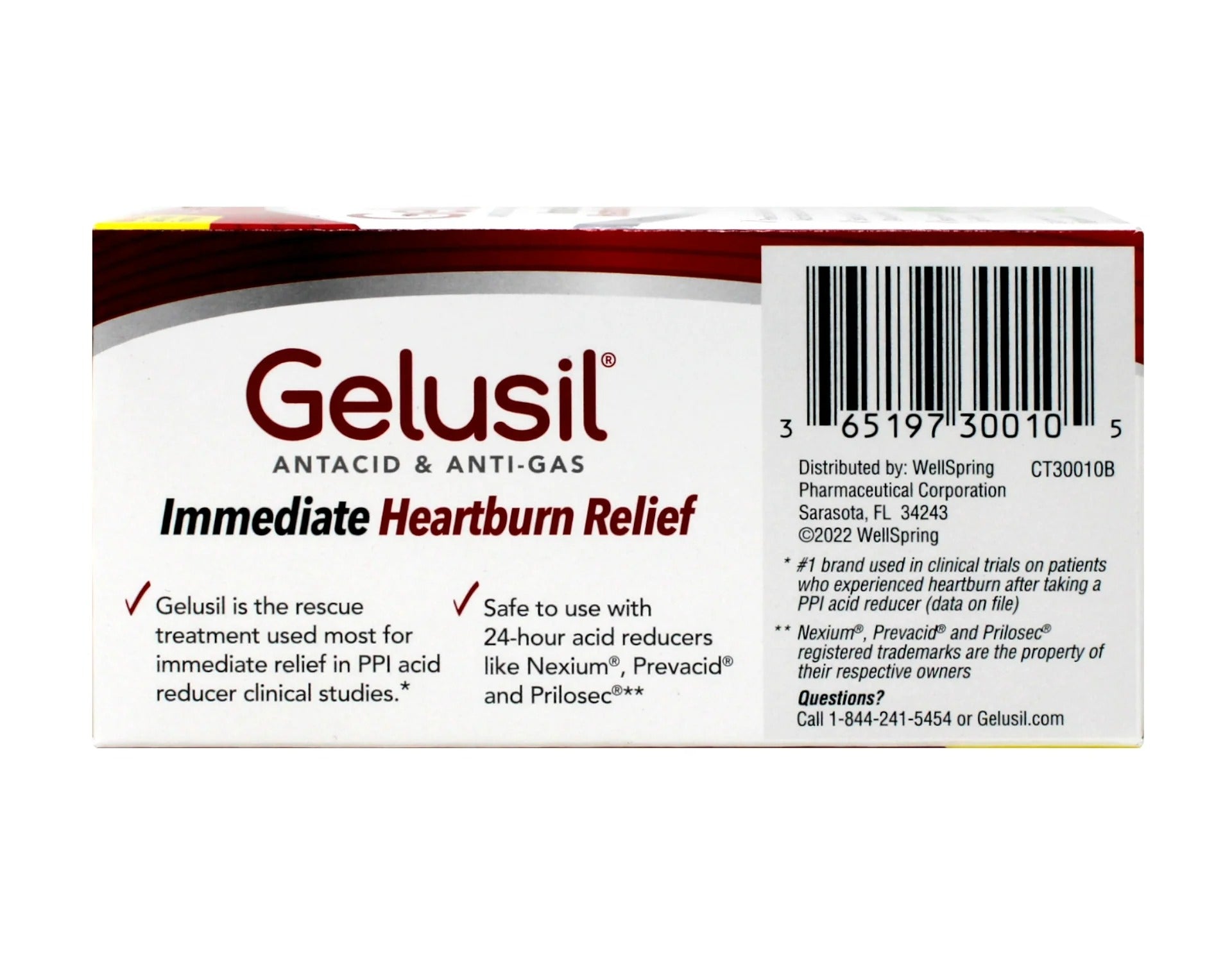 Gelusil Chewable Tablets - 100ct/24pk