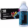 Glaceau Vitaminwater Variety Pack Nutrient Enhanced Water (6 Acai Blueberry Pomegranate; 6 Power-C Dragonfruit; 3 Energy Tropical Citrus; 3 Elevate Blue Raspberry Limeade) - 16.9oz/18pk