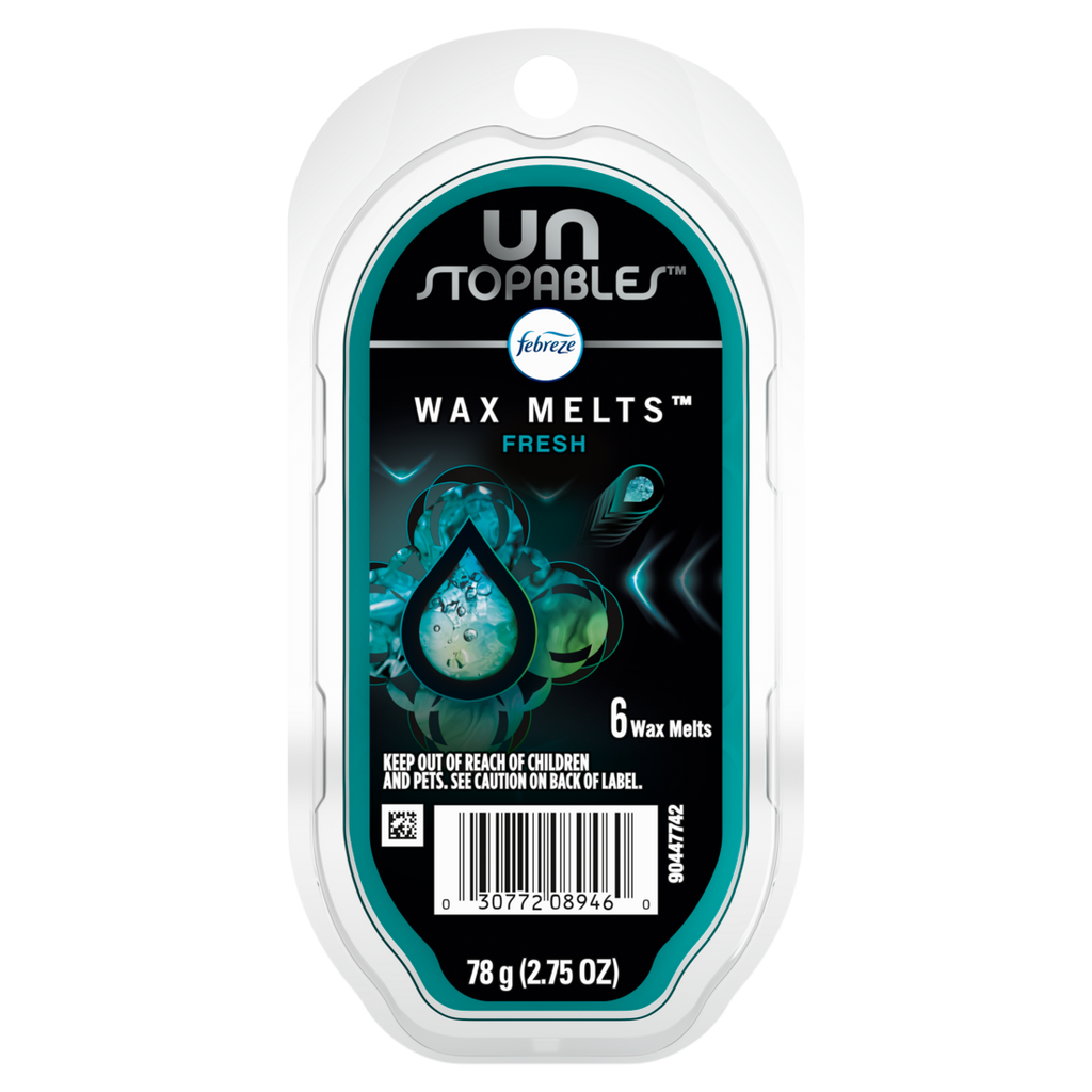 Febreze Unstopables Odor-Fighting Wax Melts Air Freshener Fresh Wax Melts - 2.75oz/8pk