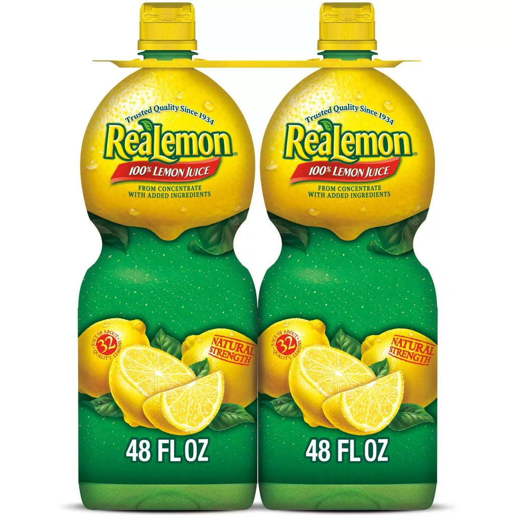ReaLemon Natural Lemon Juice - 48oz/8pk