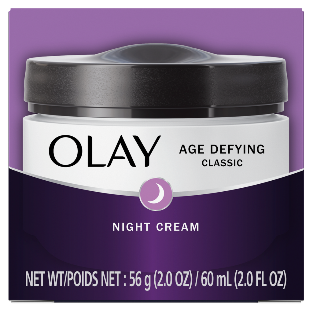 Olay Age Defying Classic Night Cream Face Moisturizer - 2oz/12pk