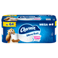 Charmin Toilet Paper Ultra Soft 2-ply Bath Tissue Mega Rolls 208 sheets per roll - 4x4pk - 16ct/1pk