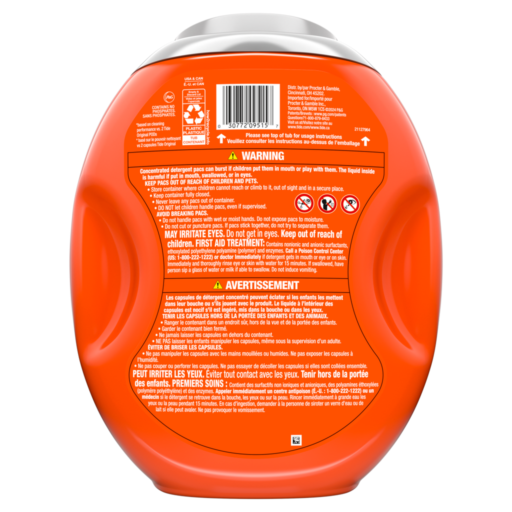 Tide Power Pods With Febreze Laundry Detergent Pacs Spring And Renewal Scent All-Day Freshness Laundry Soap Detergent Pacs - 45ct/4pk