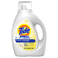 Tide Simply Liquid Laundry Detergent Free & Sensitive Scent 64 Loads - 84oz/4pk