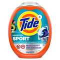Tide Power Pods Sport Laundry Detergent PacsAdvanced Sweat + Stain Fighter Laundry Soap Detergent Pacs - 45ct/4pk