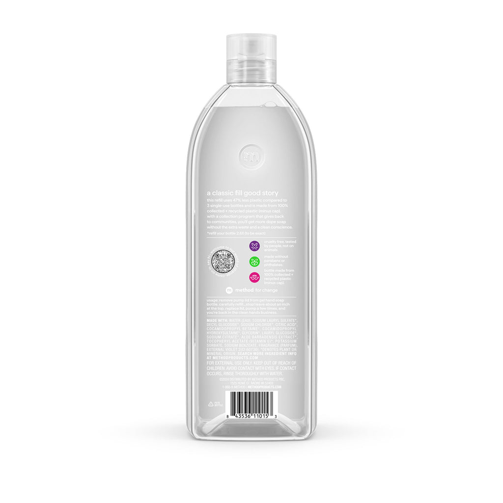 Method Gel Hand Wash Sweet Water Scent Refill - 34oz/4pk