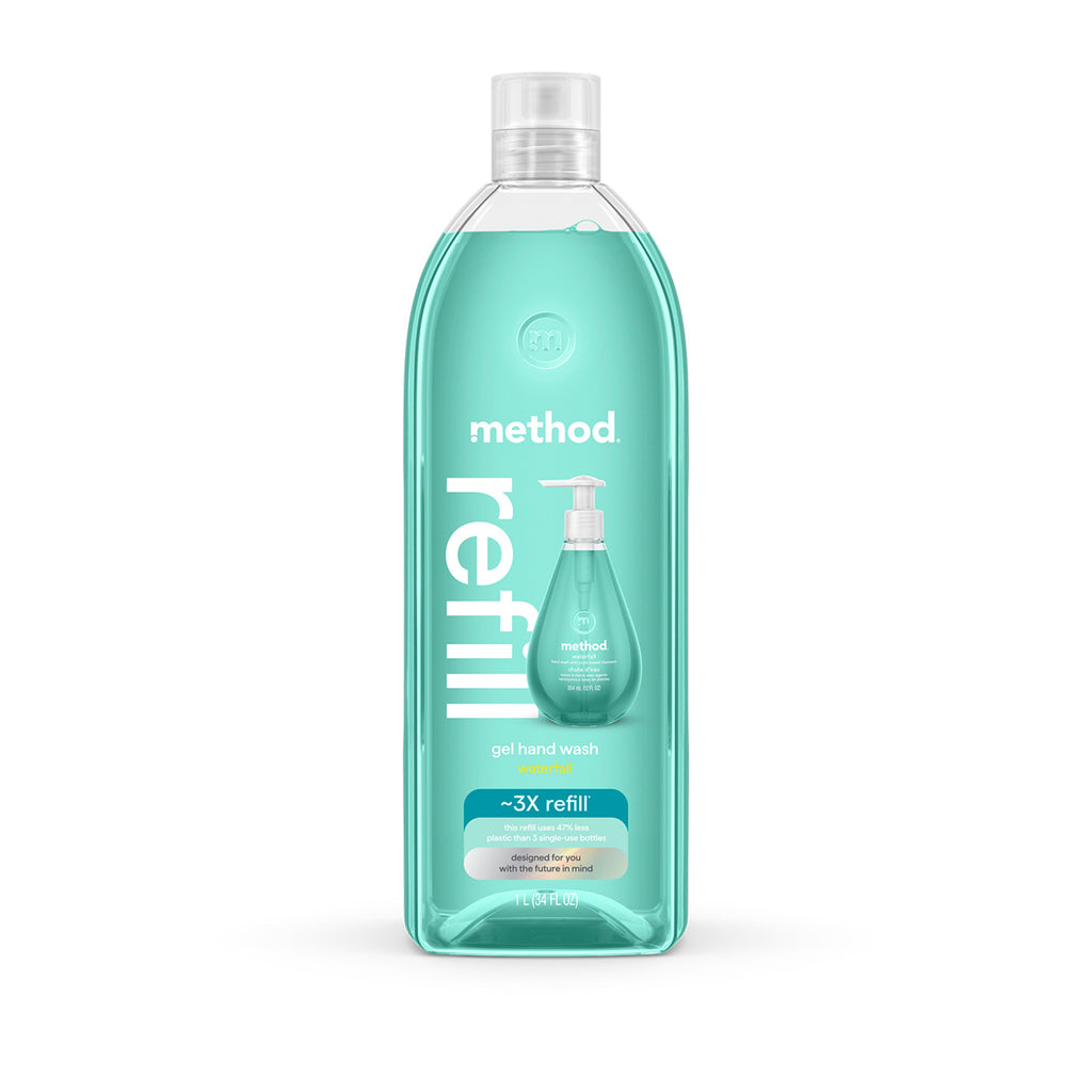 Method Gel Hand Wash Waterfall Scent Refill - 34oz/4pk