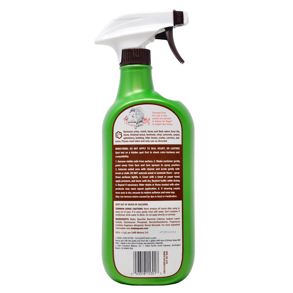 Simple Green Bio Dog Stain Odor Trigger - 32oz/12pk