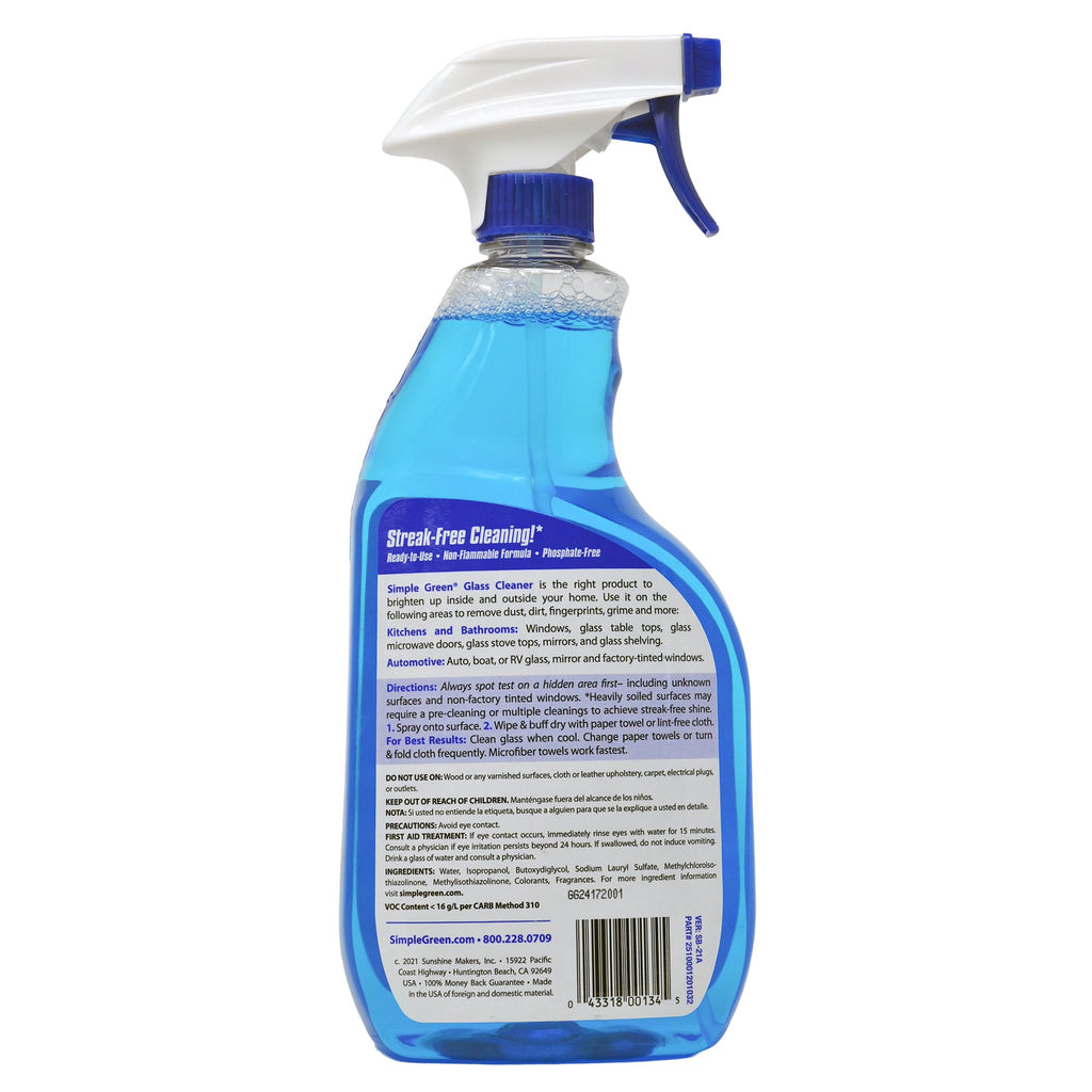 Simple Green Ready-To-Use Glass Trigger - 32oz/12pk