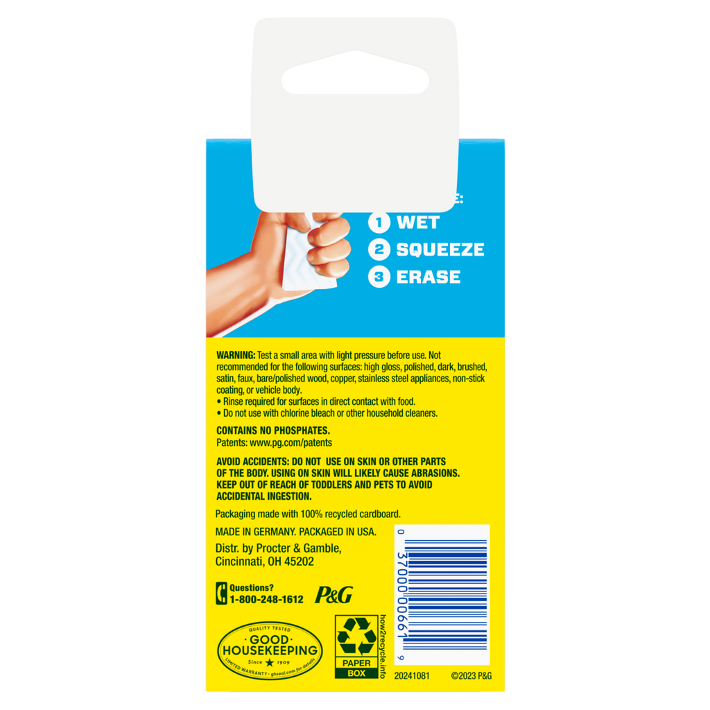 Mr. Clean Magic Eraser The Original Multi-Purpose Cleaner - 1ct/24pk