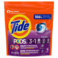 Tide Pods Laundry Detergent Spring Meadow Scent 3-in-1 Stain Remover Odor Fighter Color Protector Concentrated Laundry Soap Pacs - 16ct/6pk