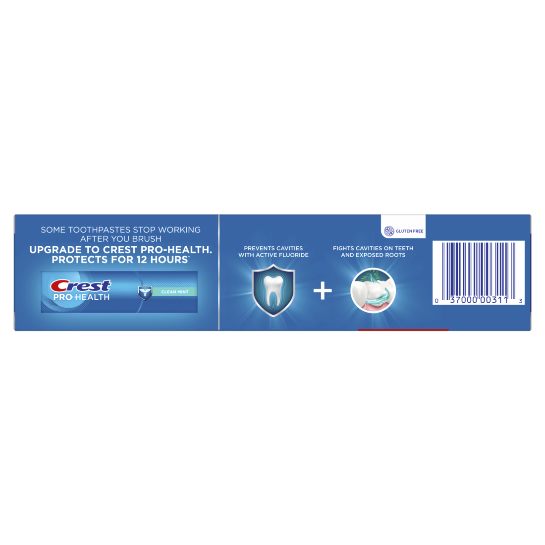 Crest Plus Cavity Protection Toothpaste Gel Cool Mint - 8.2oz/24pk