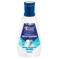 Crest Mouthwash 3D White Strength Whitening Strengthens Enamel Whitens Teeth Prevents Cavities Alcohol Free Contains Fluoride Clean Mint Flavor - 32oz/6pk