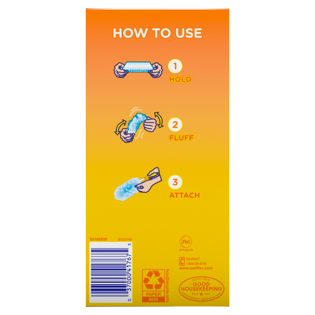 Swiffer Dusters Refill For Cleaning Feather & Microfiber Duster Alternative Unscented - 10ct/4pk