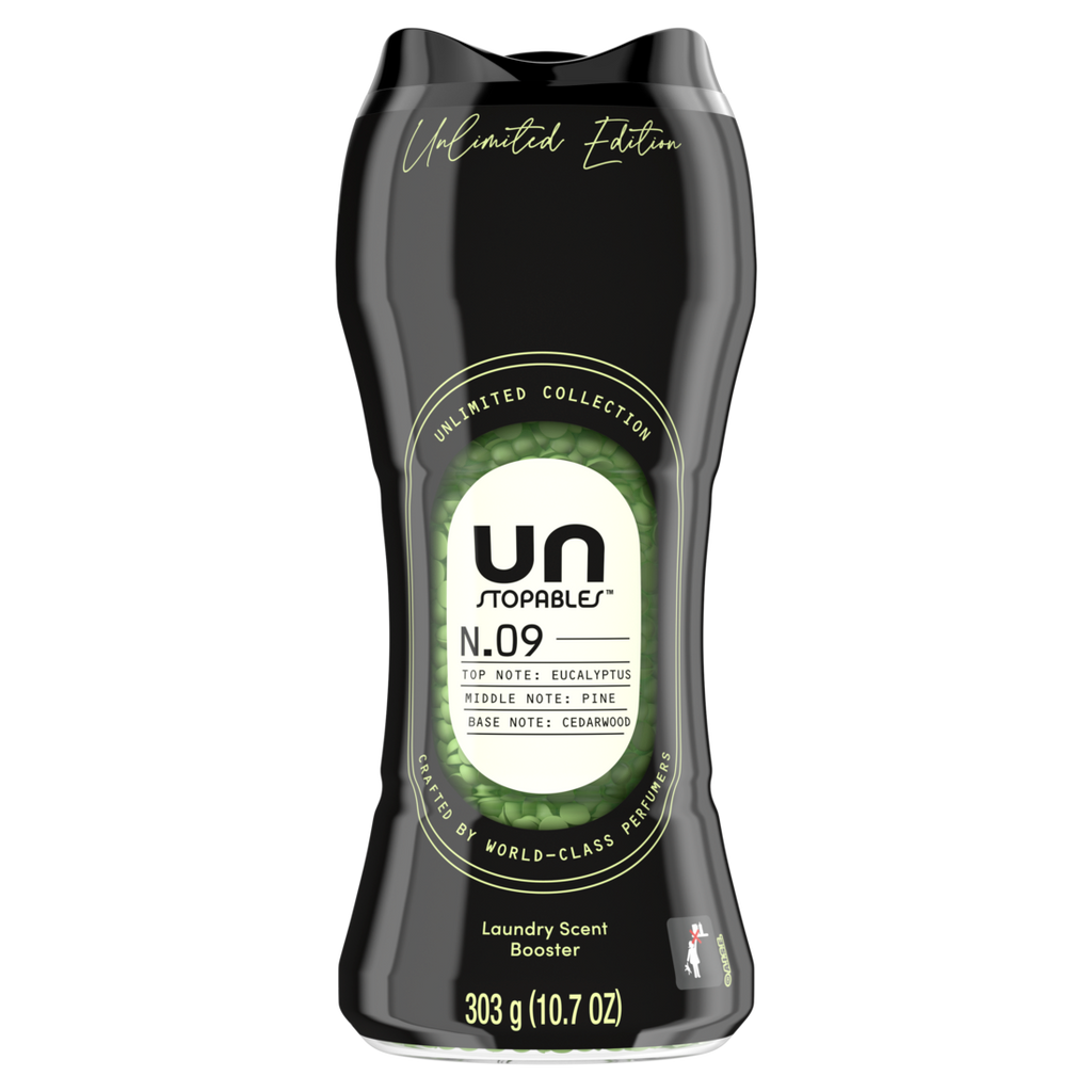 Downy Unstopables Unlimited Collection In-Wash Laundry Scent Booster Beads No. 09 Fine Fragrance Long-Lasting Fresh Scent Beads - 10.7oz/4pk
